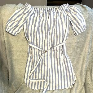 Off the should MK dress